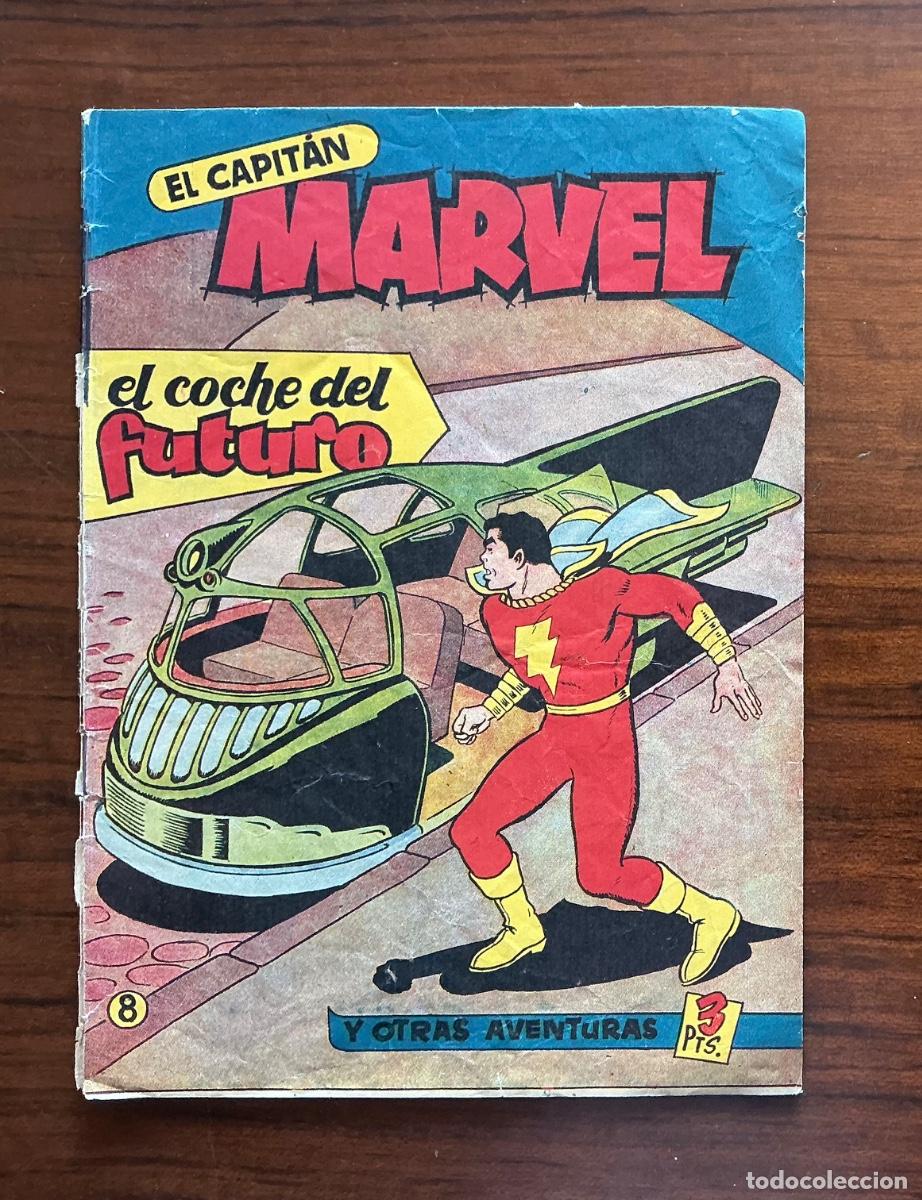 Giornalini: EL CAPIT&Aacute;N MARVEL N&ordm; 8 EL COCHE DEL FUTURO VERTICAL HISPANO AMERICANA