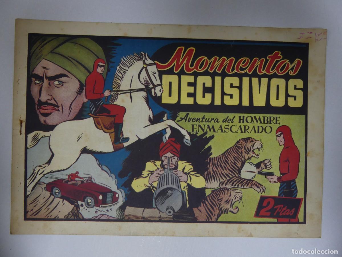 Livros de Banda Desenhada: COMIC - AVENTURA DEL HOMBRE ENMASCARADO &ndash; MOMENTOS DECISIVOS- EDITORIAL HISPANO AMERICANA