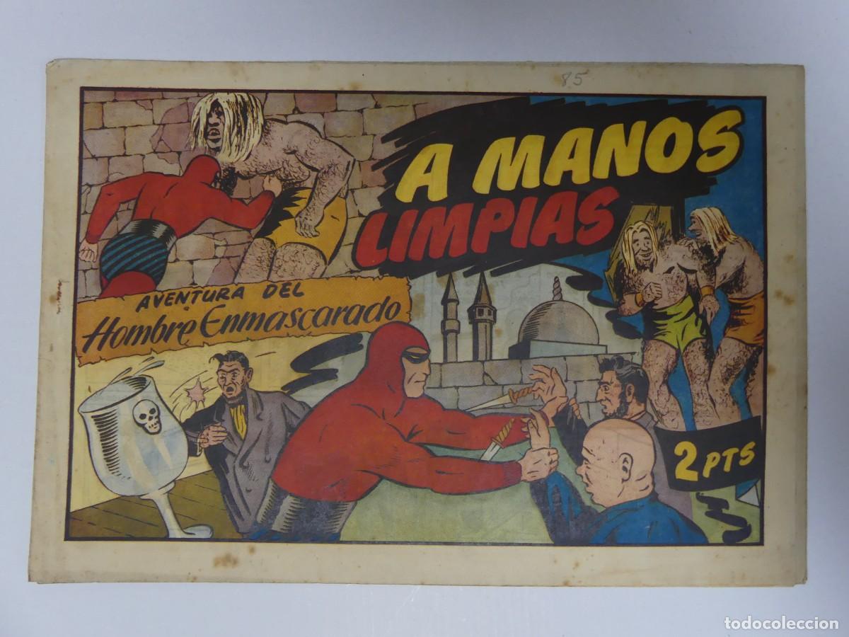 Livros de Banda Desenhada: COMIC - AVENTURA DEL HOMBRE ENMASCARADO &ndash; A MANOS LIMPIAS - EDITORIAL HISPANO AMERICANA