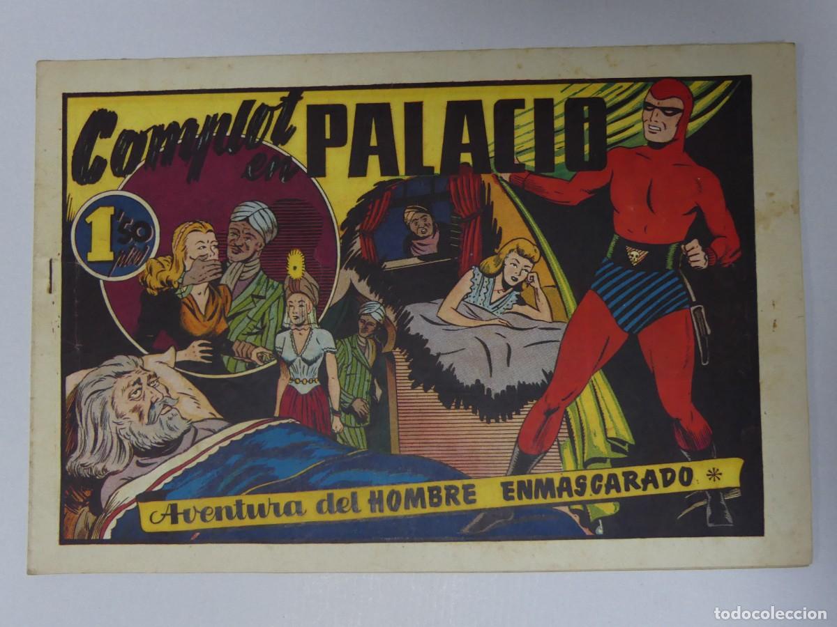 Livros de Banda Desenhada: COMIC - AVENTURA DEL HOMBRE ENMASCARADO &ndash; COMPLOT EN PALACIO - EDITORIAL HISPANO AMERICANA