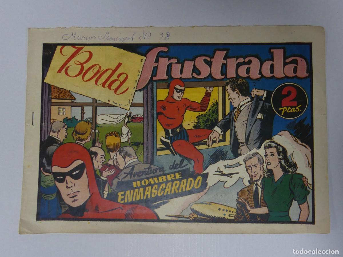 Livros de Banda Desenhada: COMIC - AVENTURA DEL HOMBRE ENMASCARADO &ndash; BODA FRUSTRADA - EDITORIAL HISPANO AMERICANA