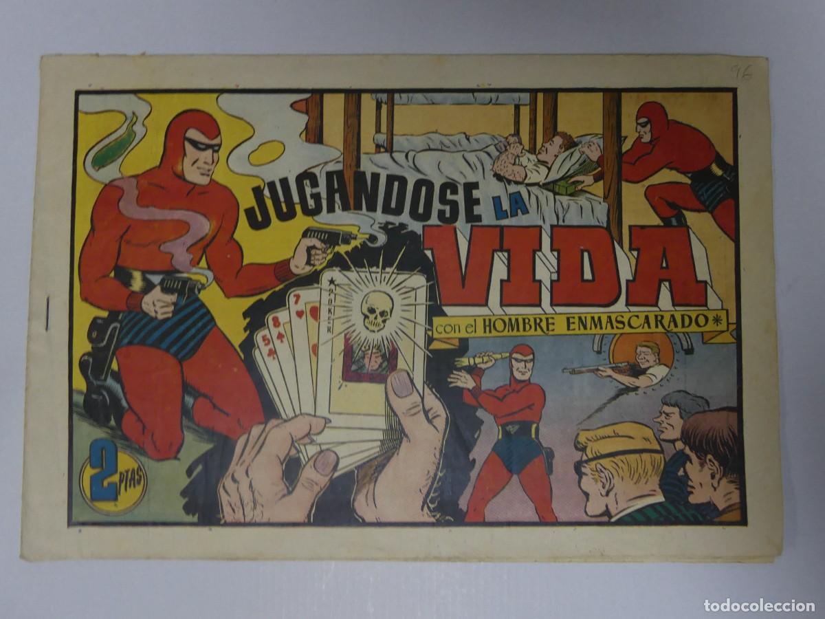 Livros de Banda Desenhada: COMIC &ndash; JUGANDOSE LA VIDA CON EL HOMBRE ENMASCARADO EDITORIAL HISPANO AMERICANA