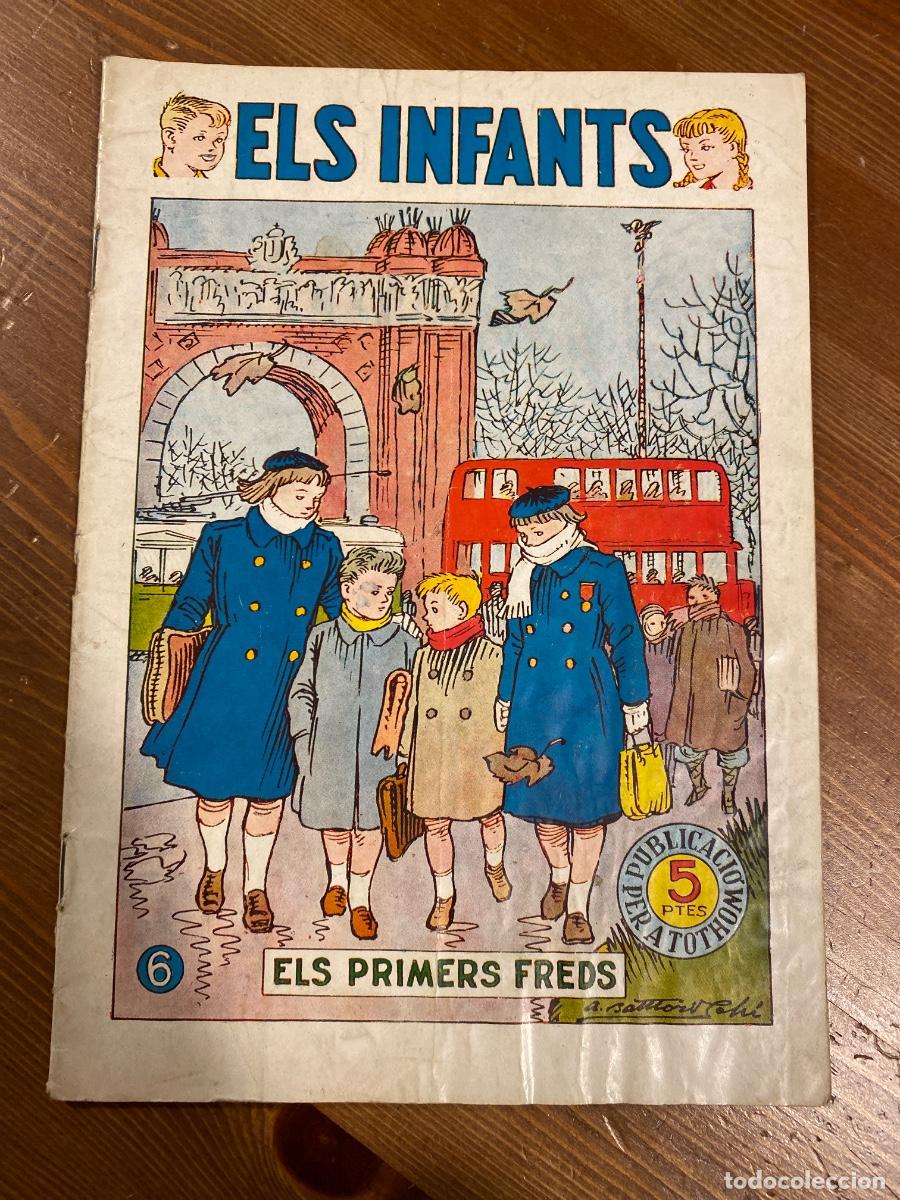 Tebeos: Els Infants, Els primers freds n&ordm; 6 Editorial Hispano Americana 1956