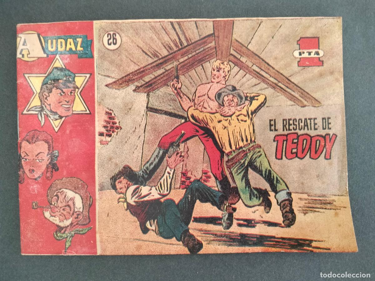 Comics: AUDAZ N&ordm; 26 - EL RESCATE DE TEDDY - HISPANO AMERICANA 1949