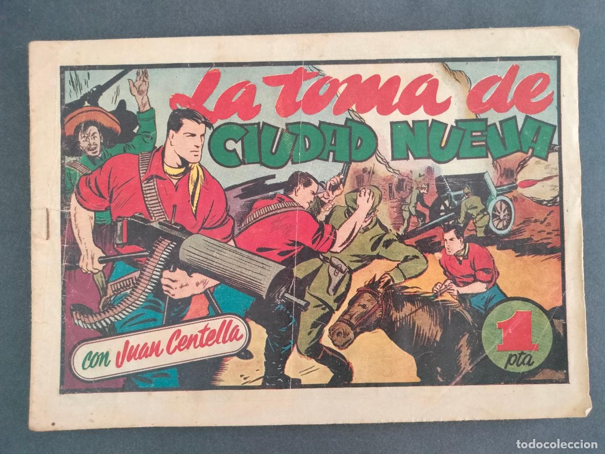 Tebeos: JUAN CENTELLA N&ordm; 109 ORIGINAL DE EPOCA HISPANO AMERICANA 1945