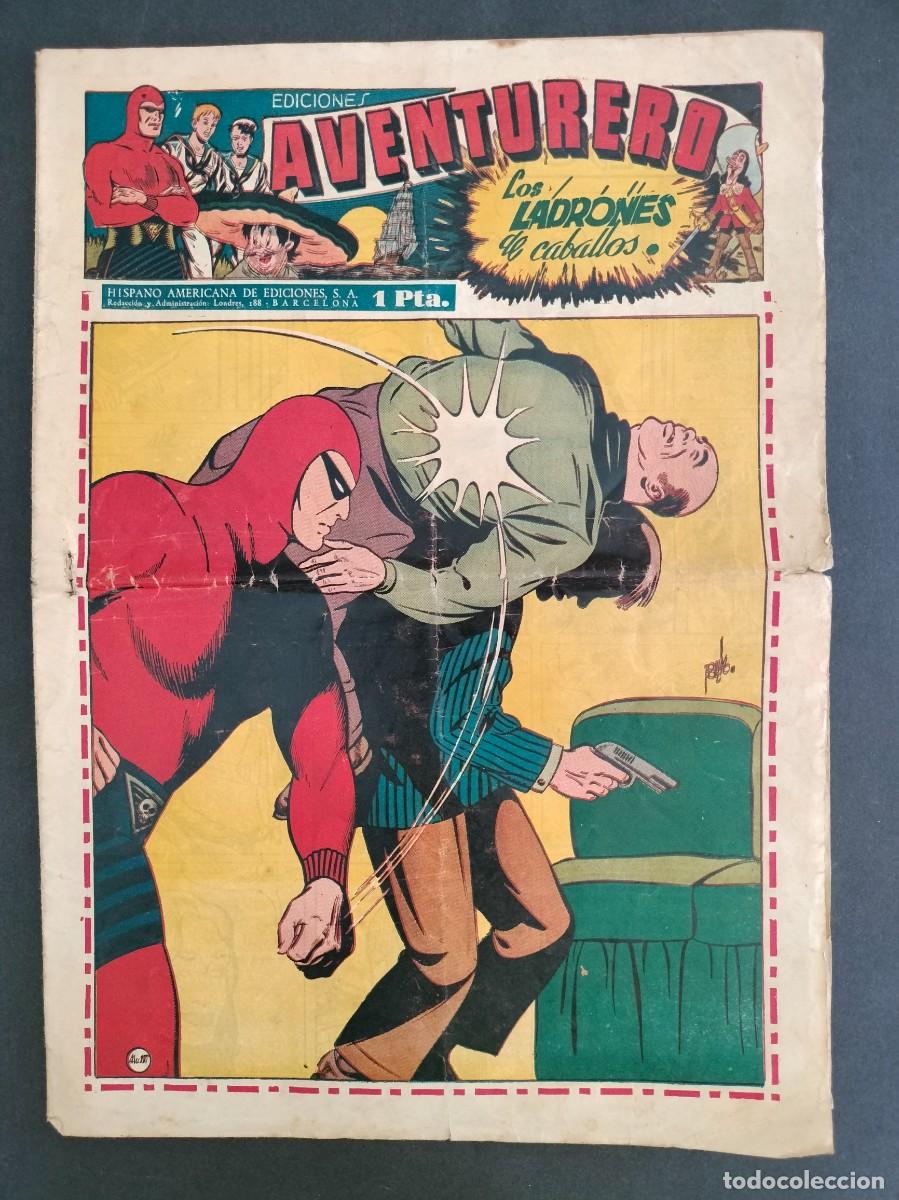 BDs: EDICIONES AVENTURERO N&ordm; 17 - LOS LADRONES DE CABALLOS - ORIGINAL DE EPOCA HISPANO AMERICANA 1945