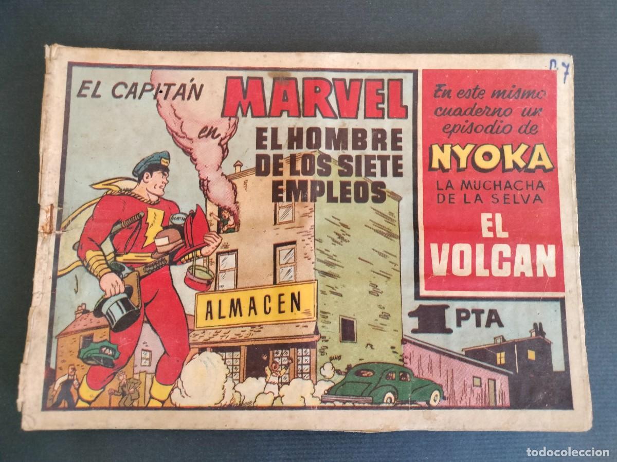 Giornalini: EL CAPITAN MARVEL N&ordm; 7 ORIGINAL DE EPOCA HISPANO AMERICANA A&Ntilde;O 1947