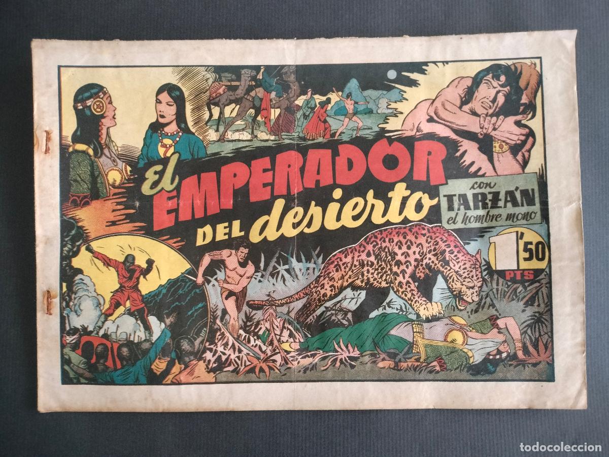 Comics: TARZAN N&ordm; 27 - EL EMPERADOR DEL DESIERTO - ORIGINAL HISPANO AMERICANA 1944