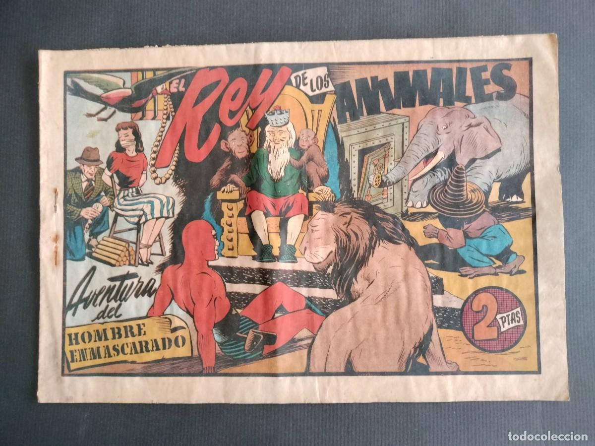 Livros de Banda Desenhada: EL HOMBRE ENMASCARADO N&ordm; 101 - EL REY DE LOS ANIMALES - ORIGINAL HISPANO AMERICANA A&Ntilde;OS 40