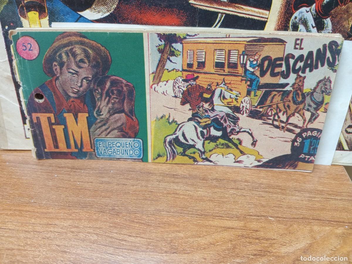 Tebeos: TIM EL PEQUE&Ntilde;O VAGABUNDO - N&ordm; 52 - ORIGINAL - HISPANO AMERICANA