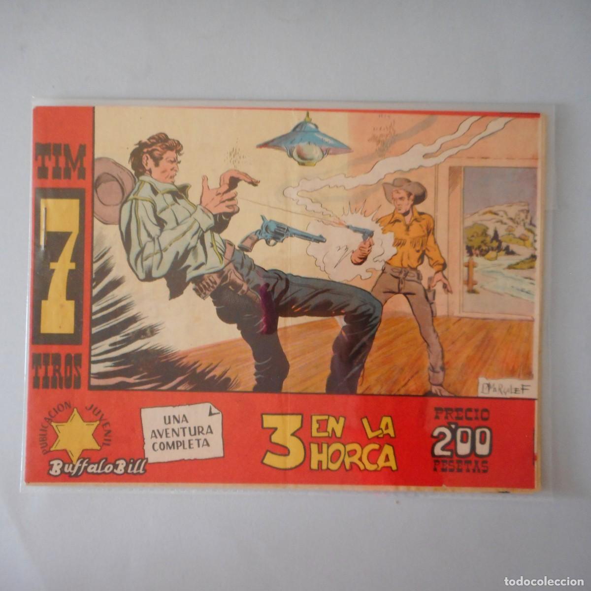 Tebeos: TIM 7 TIROS. 3 EN LA HORCA / C-CLAS - Foto 1