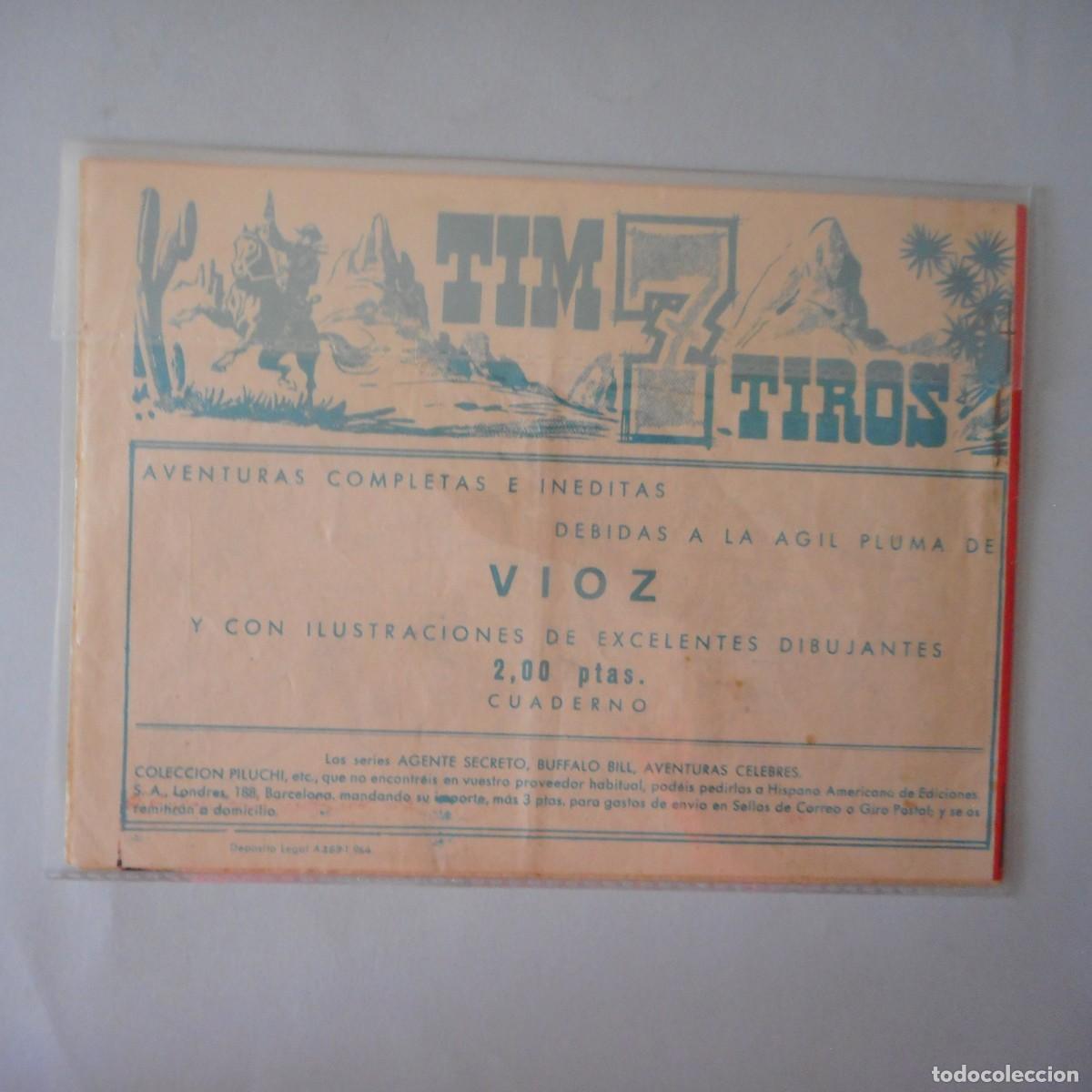 Tebeos: TIM 7 TIROS. 3 EN LA HORCA / C-CLAS - Foto 2