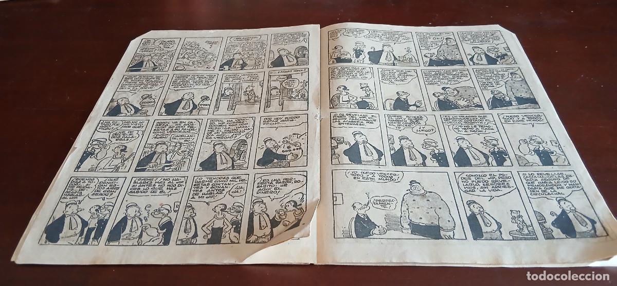 Tebeos: POPEYE Y EL EXTRA&Ntilde;O PODER DEL JIP - N&ordm;. 12 - 1942 - HISPANO AMERICANA DE EDICIONES S.A - Foto 7