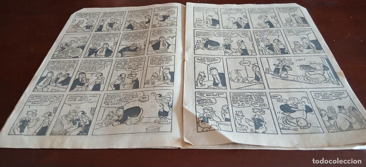Tebeos: POPEYE Y EL EXTRA&Ntilde;O PODER DEL JIP - N&ordm;. 12 - 1942 - HISPANO AMERICANA DE EDICIONES S.A - Foto 8