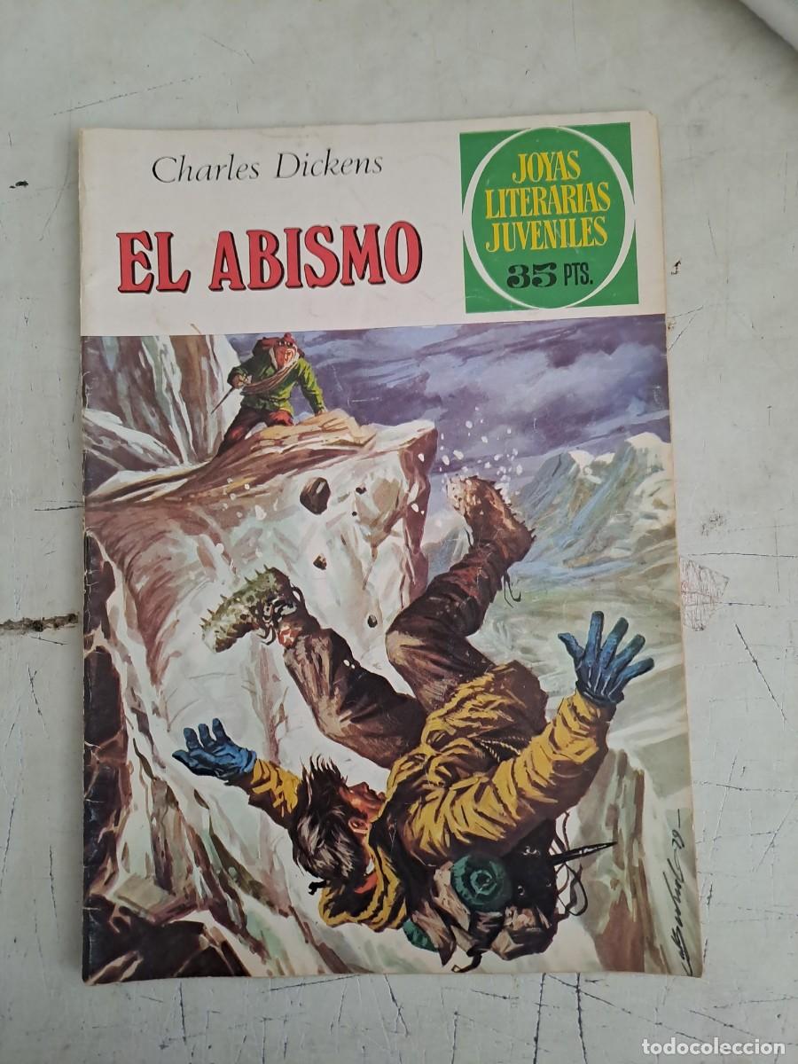Tebeos: Joyas literarias 218, el abismo, primera edici&oacute;n, Bruguera en buen estado