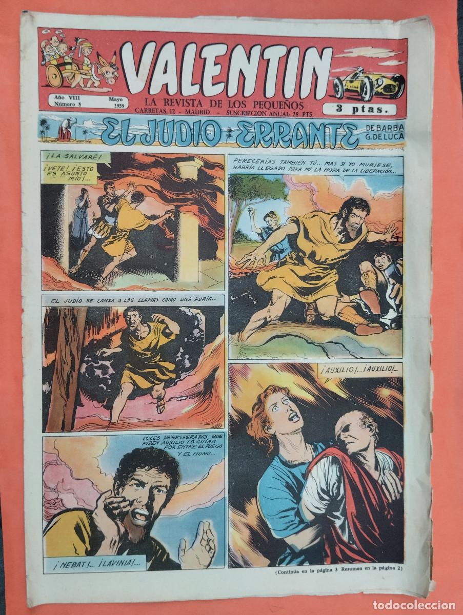Tebeos: VALENTIN- LA REVISTA DE LOS PEQUE&Ntilde;OS N&ordm;5 1959