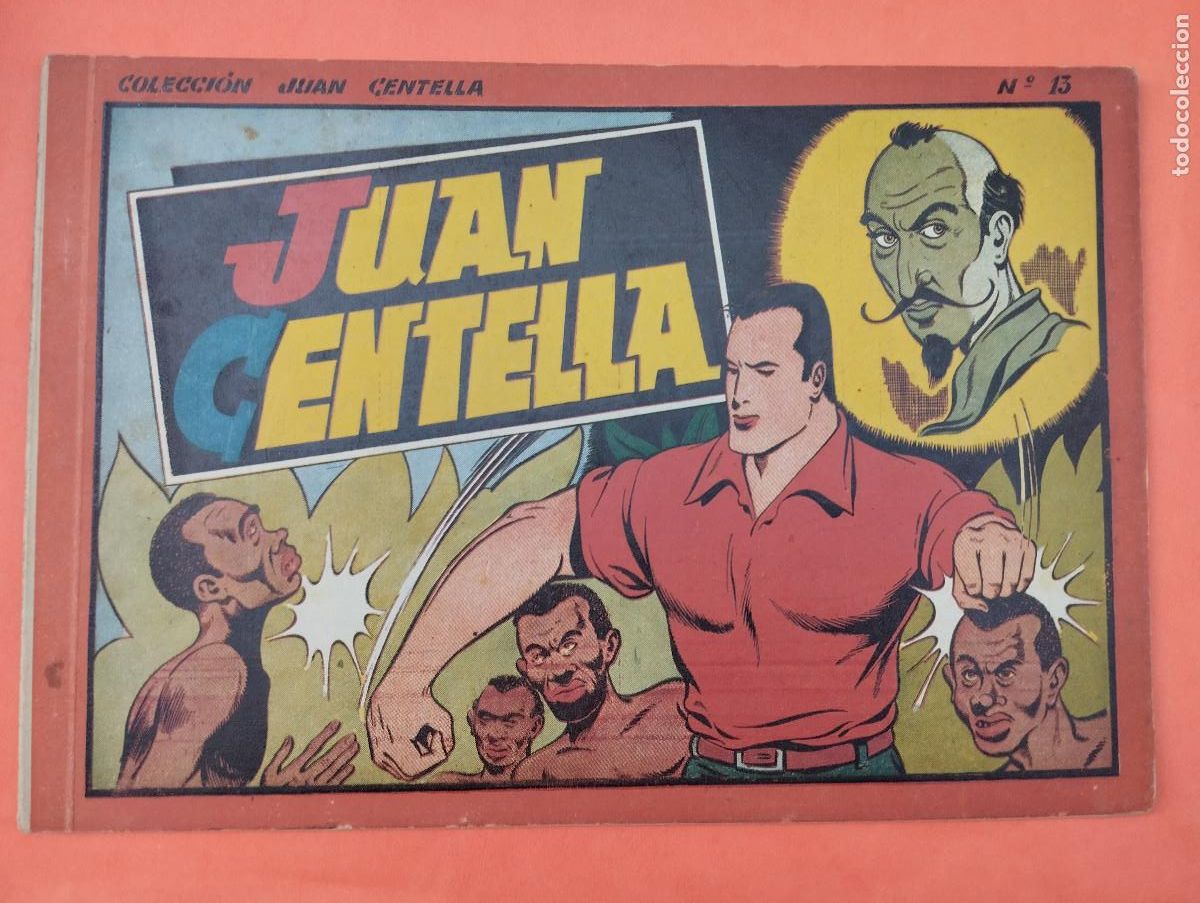 Livros de Banda Desenhada: JUAN CENTELLA TOMO ROJO N&ordm; 13, TAMA&Ntilde;O GRANDE 22X32 (HISPANO AMERICANA.