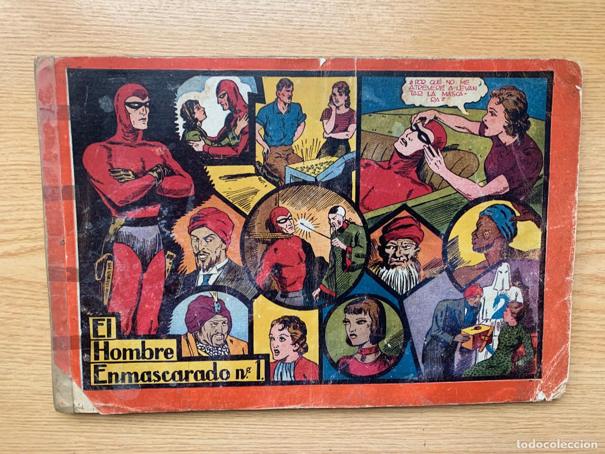 Tebeos: Coleccci&oacute;n Hombre Enmascarado Completa &Aacute;lbum Rojo: 8 Tomos