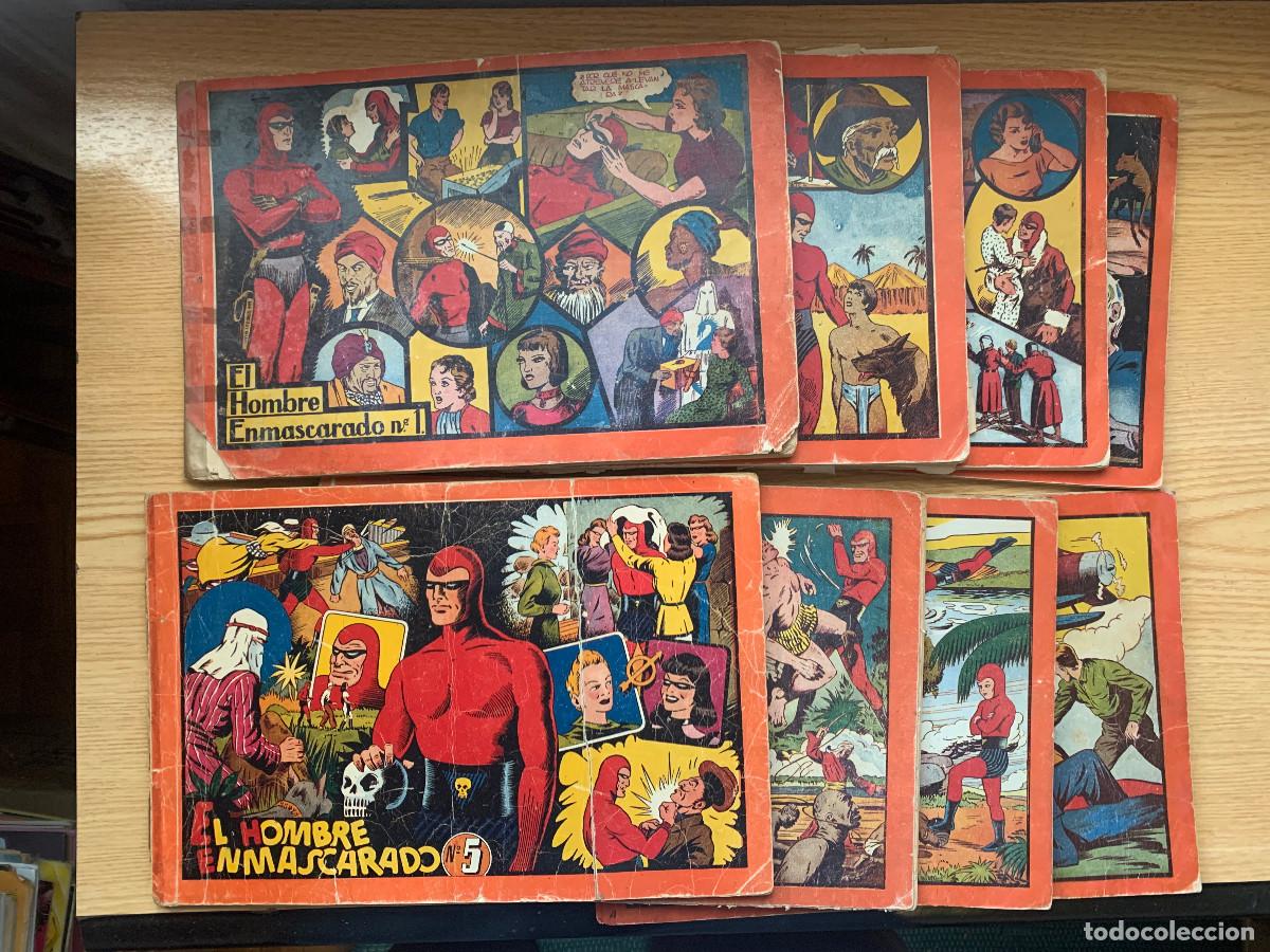 BDs: Coleccci&oacute;n Hombre Enmascarado Completa &Aacute;lbum Rojo: 8 Tomos