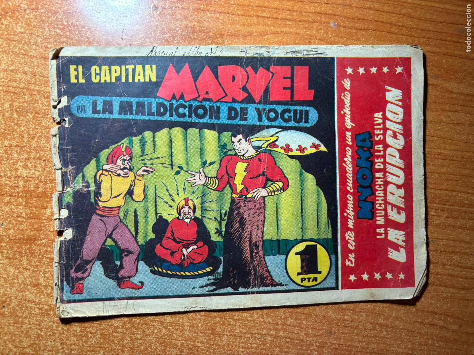 Tebeos: EL CAPITAN MARVEL N&ordm; 10 EDITORIAL HISPANO AMERICANA ORIGINAL