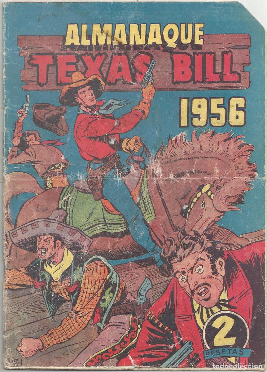 Tebeos: TEXAS BILL ALMANAQUE 1956 Editorial H.A.E.
