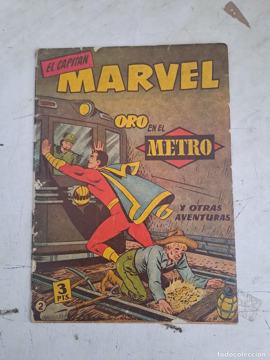 Tebeos: El capit&aacute;n Marvel 2, Hispano americana en buen estado Bolsa DA