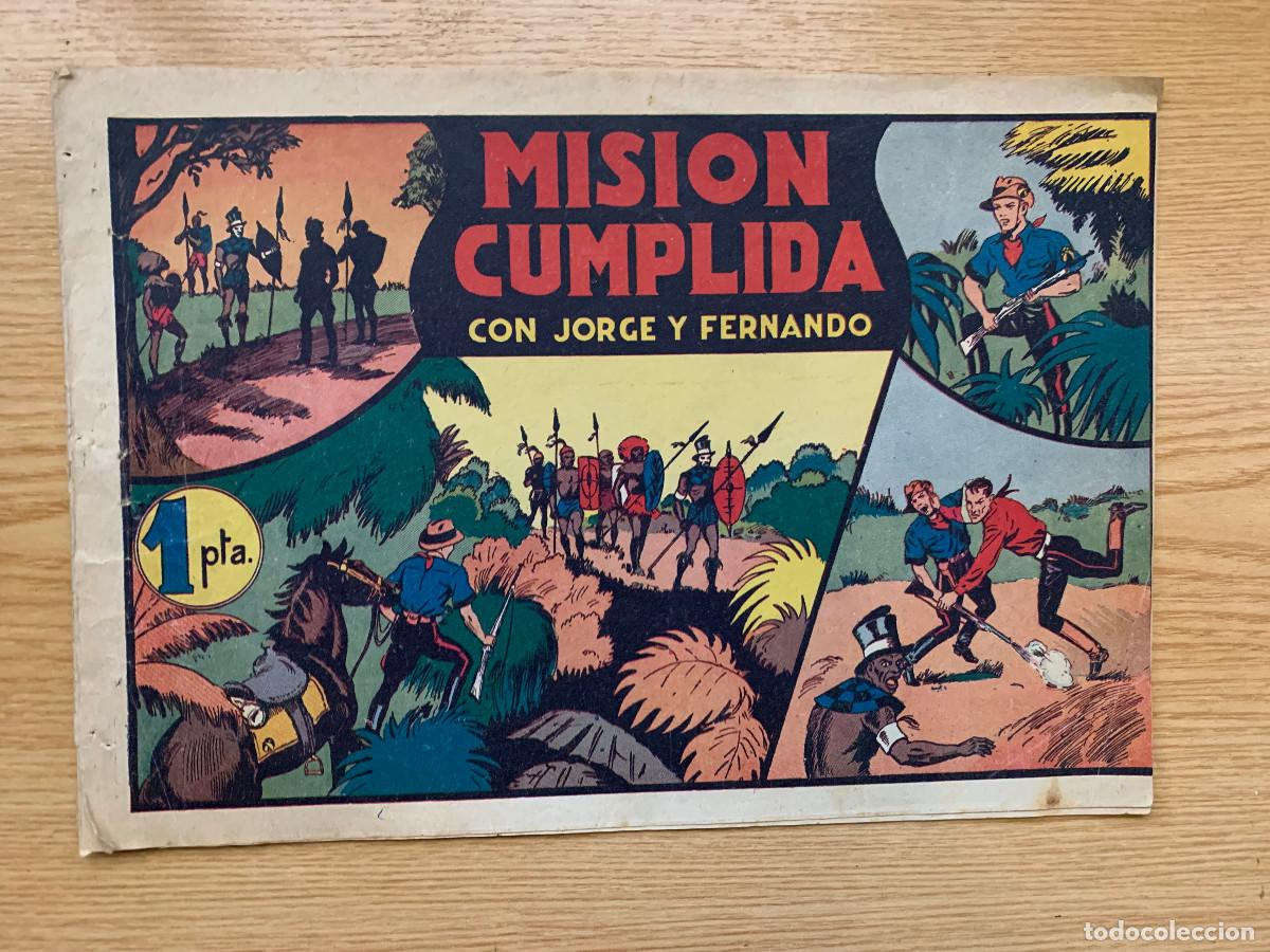 Tebeos: Jorge y Fernando n&ordm; 36: Misi&oacute;n Cumplida