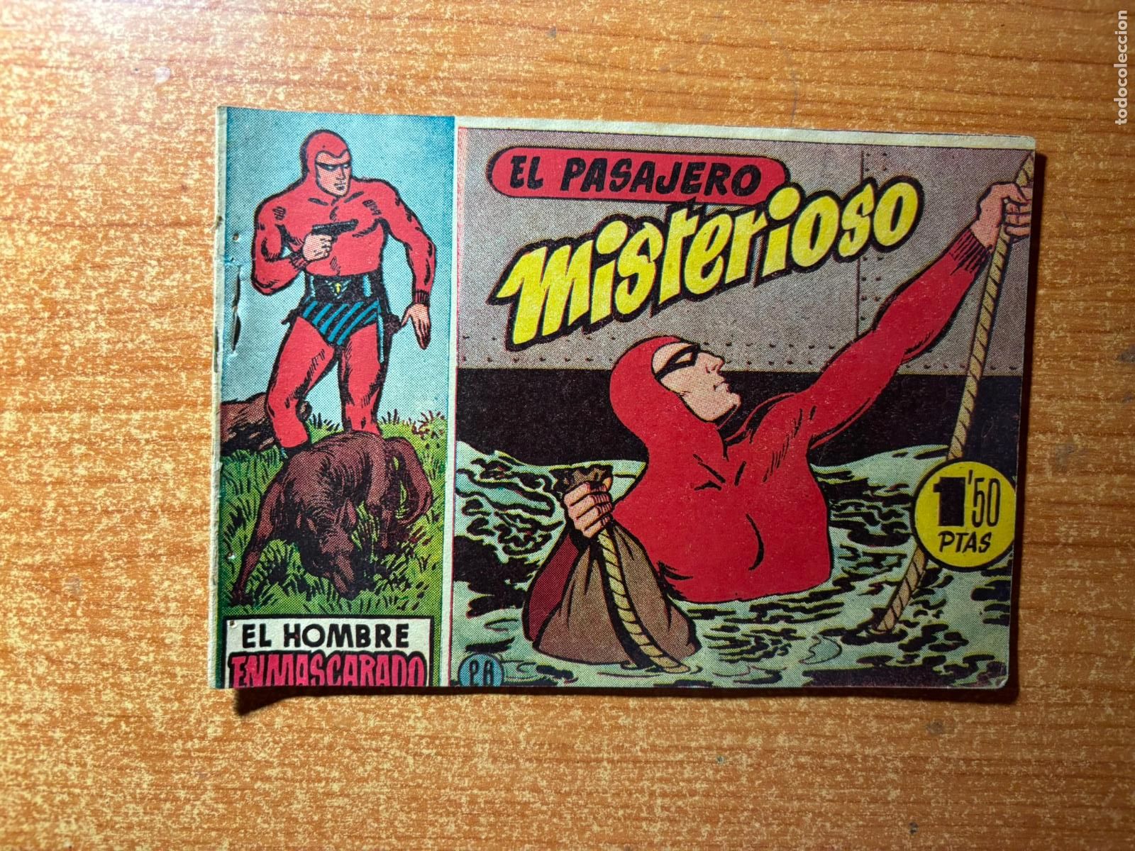 Tebeos: EL HOMBRE ENMASCARADO N&ordm; 26 EDITORIAL HISPANO AMERICANA ORIGINAL 1952