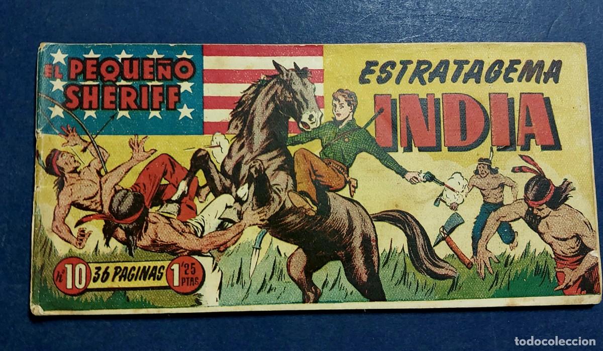 Giornalini: EL PEQUE&Ntilde;O SHERIFF N&ordm; 10 HISPANO AMERICANA 1948