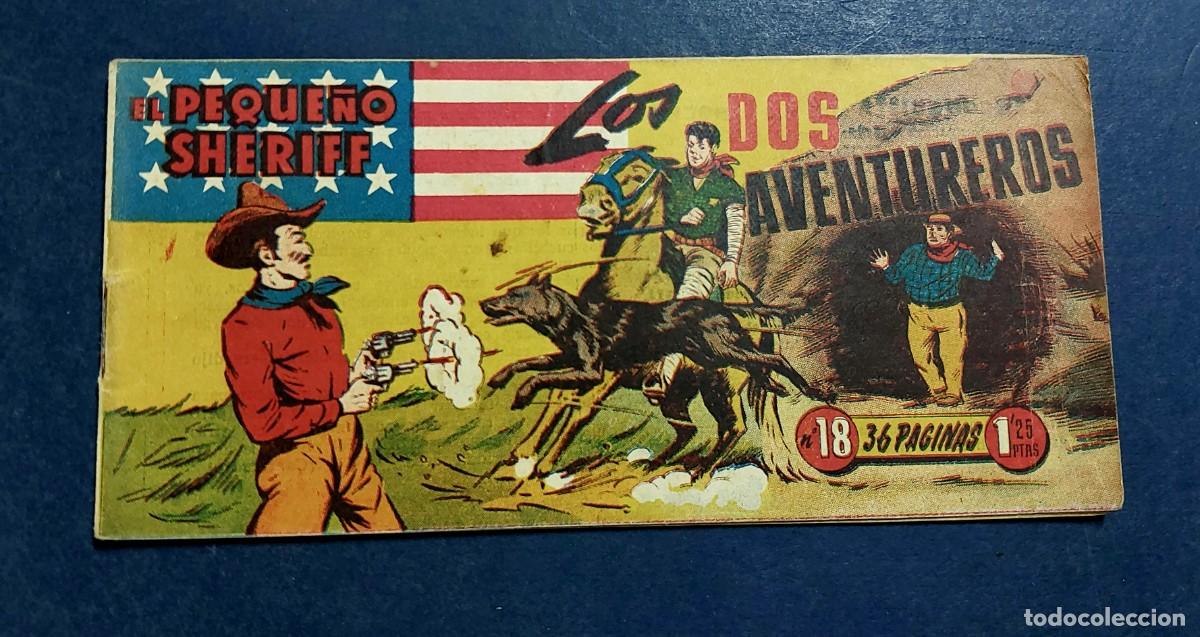Tebeos: EL PEQUE&Ntilde;O SHERIFF N&ordm; 18 HISPANO AMERICANA 1948