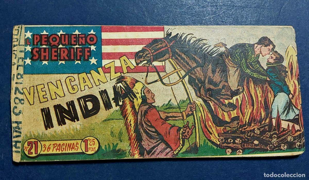 Tebeos: EL PEQUE&Ntilde;O SHERIFF N&ordm; 21 HISPANO AMERICANA 1948