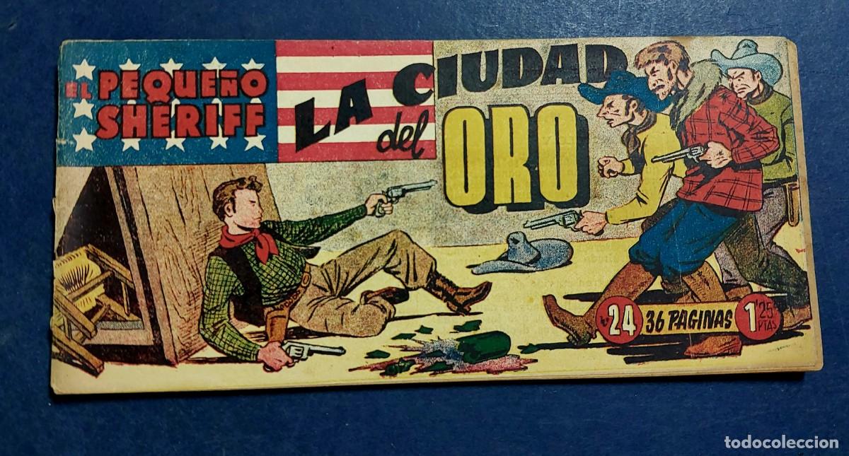 Tebeos: EL PEQUE&Ntilde;O SHERIFF N&ordm; 24 HISPANO AMERICANA 1948