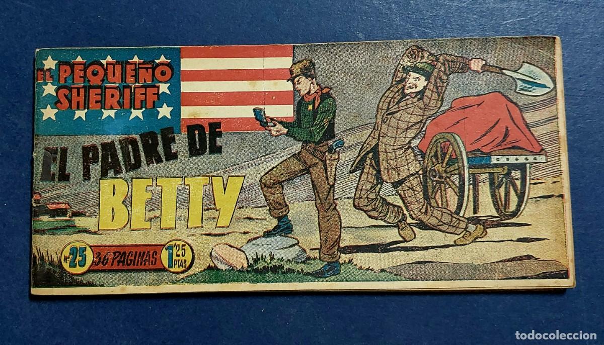 Tebeos: EL PEQUE&Ntilde;O SHERIFF N&ordm; 25 HISPANO AMERICANA 1948