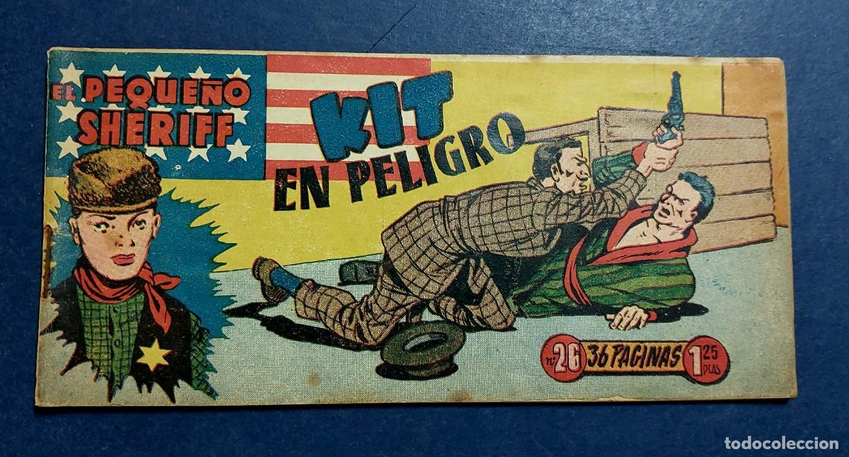 Tebeos: EL PEQUE&Ntilde;O SHERIFF N&ordm; 26 HISPANO AMERICANA 1948