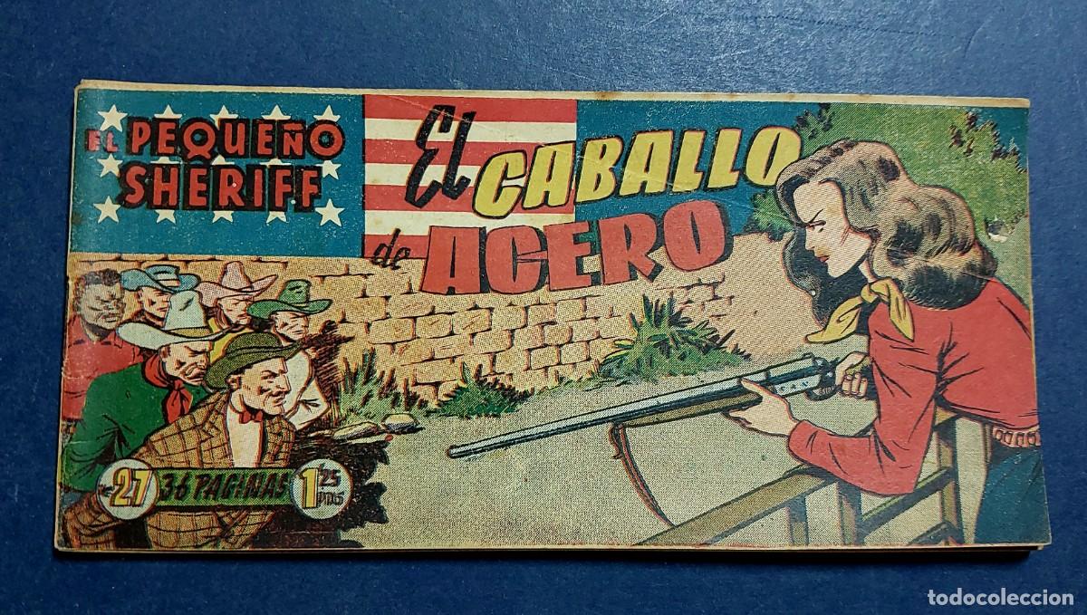 Tebeos: EL PEQUE&Ntilde;O SHERIFF N&ordm; 27 HISPANO AMERICANA 1948