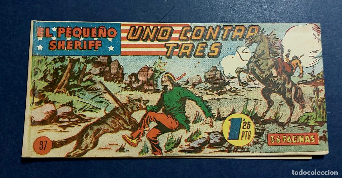 Tebeos: EL PEQUE&Ntilde;O SHERIFF N&ordm; 37 HISPANO AMERICANA 1948