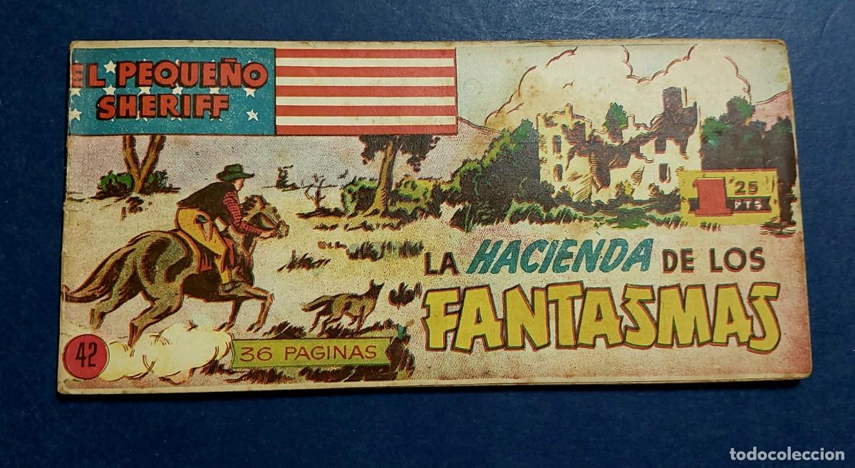 Tebeos: EL PEQUE&Ntilde;O SHERIFF N&ordm; 42 HISPANO AMERICANA 1948