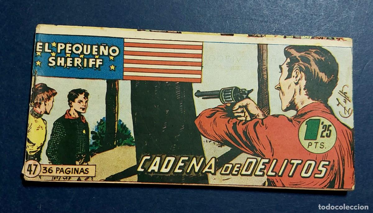 Tebeos: EL PEQUE&Ntilde;O SHERIFF N&ordm; 47 HISPANO AMERICANA 1948