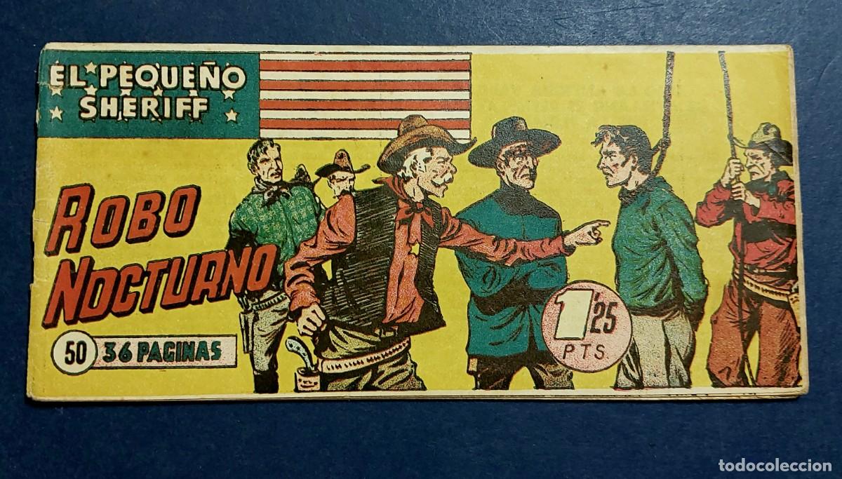 Tebeos: EL PEQUE&Ntilde;O SHERIFF N&ordm; 50 HISPANO AMERICANA 1948