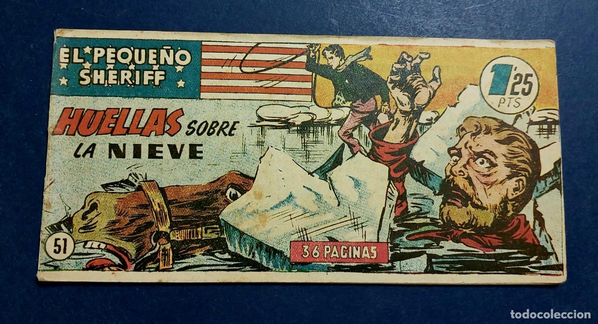 Tebeos: EL PEQUE&Ntilde;O SHERIFF N&ordm; 51 HISPANO AMERICANA 1948
