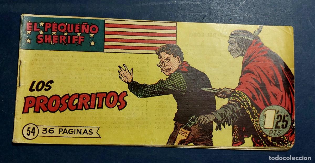Tebeos: EL PEQUE&Ntilde;O SHERIFF N&ordm; 54 HISPANO AMERICANA 1948