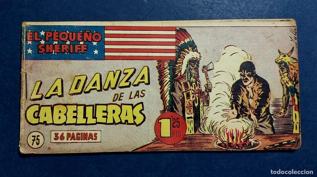 Tebeos: EL PEQUE&Ntilde;O SHERIFF N&ordm; 75 HISPANO AMERICANA 1948