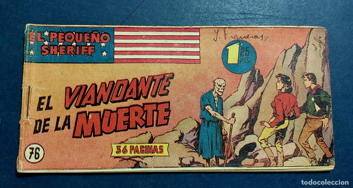 Tebeos: EL PEQUE&Ntilde;O SHERIFF N&ordm; 76 HISPANO AMERICANA 1948