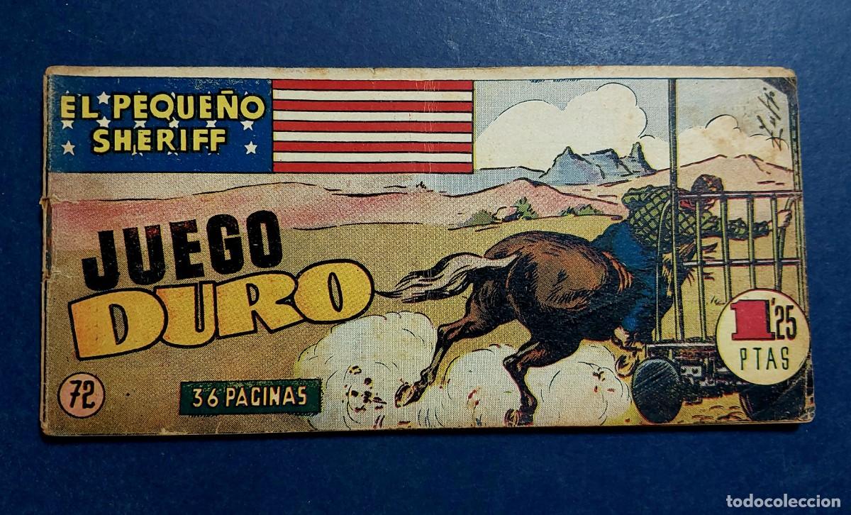 Tebeos: EL PEQUE&Ntilde;O SHERIFF N&ordm; 72 HISPANO AMERICANA 1948