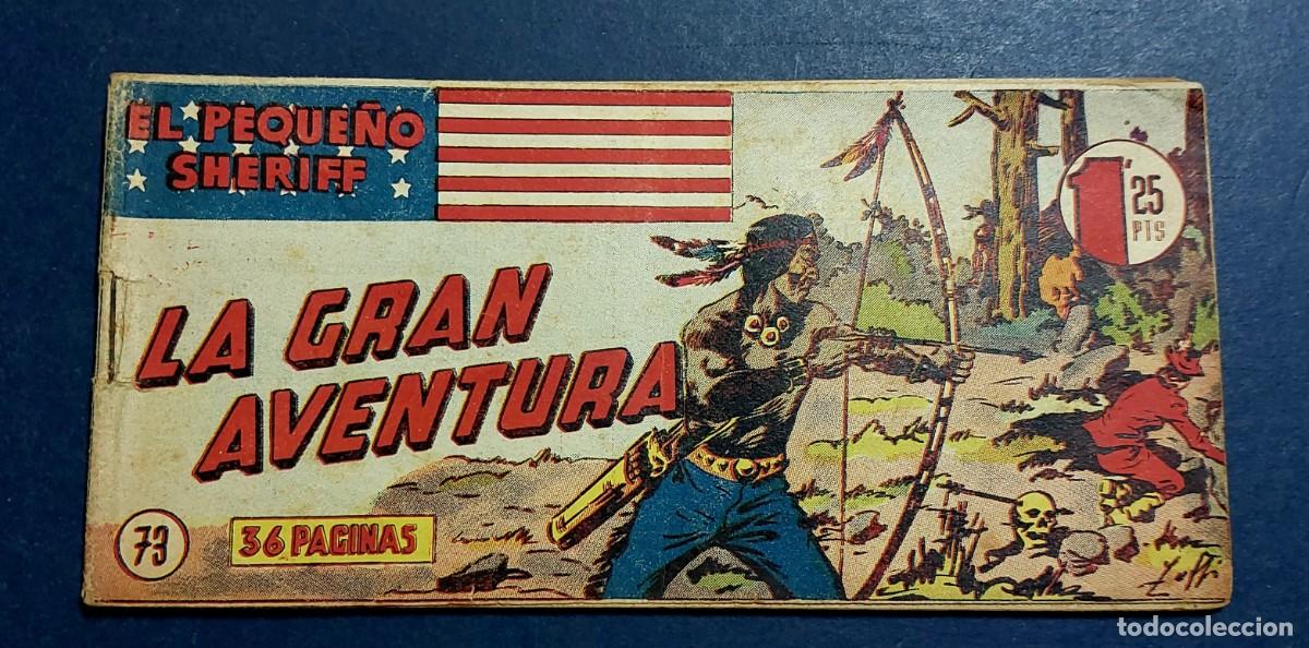 Tebeos: EL PEQUE&Ntilde;O SHERIFF N&ordm; 73 HISPANO AMERICANA 1948