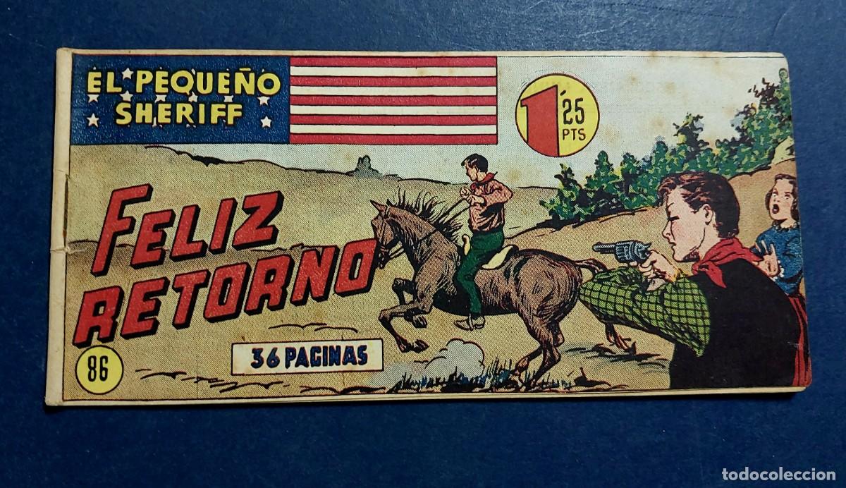 Tebeos: EL PEQUE&Ntilde;O SHERIFF N&ordm; 86 HISPANO AMERICANA 1948