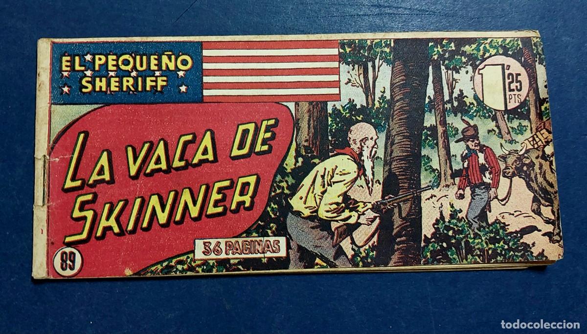 Tebeos: EL PEQUE&Ntilde;O SHERIFF N&ordm; 89 HISPANO AMERICANA 1948