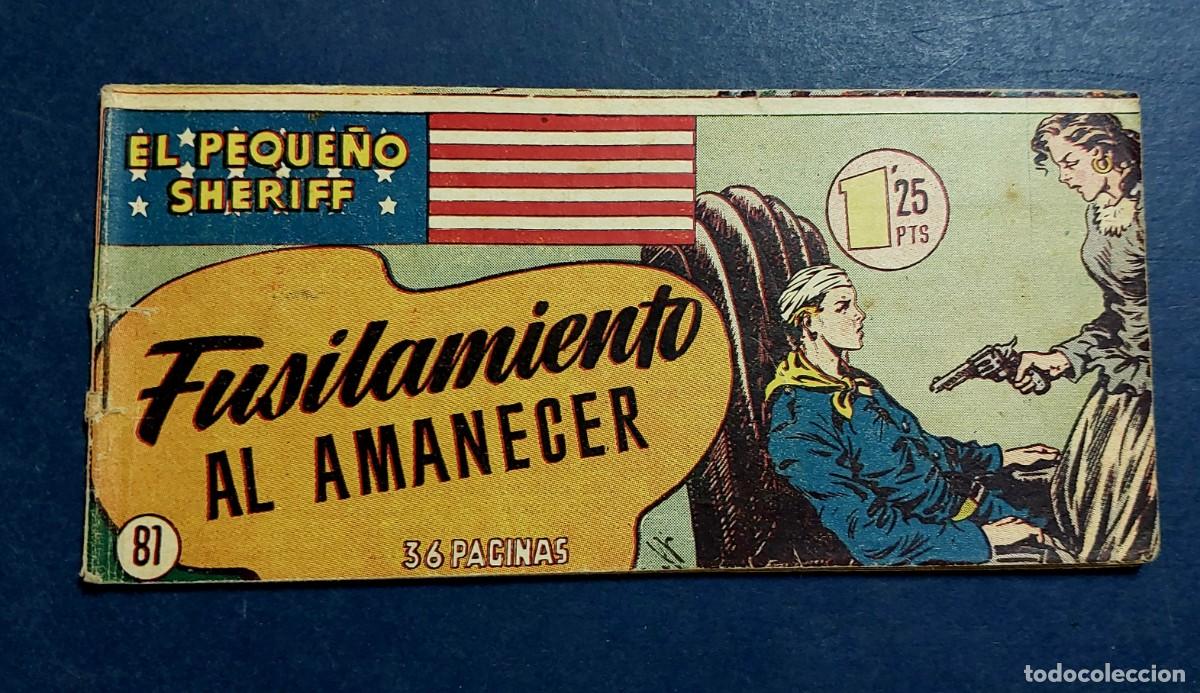 Tebeos: EL PEQUE&Ntilde;O SHERIFF N&ordm; 81 HISPANO AMERICANA 1948