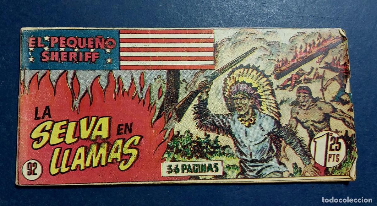 Tebeos: EL PEQUE&Ntilde;O SHERIFF N&ordm; 92 HISPANO AMERICANA 1948
