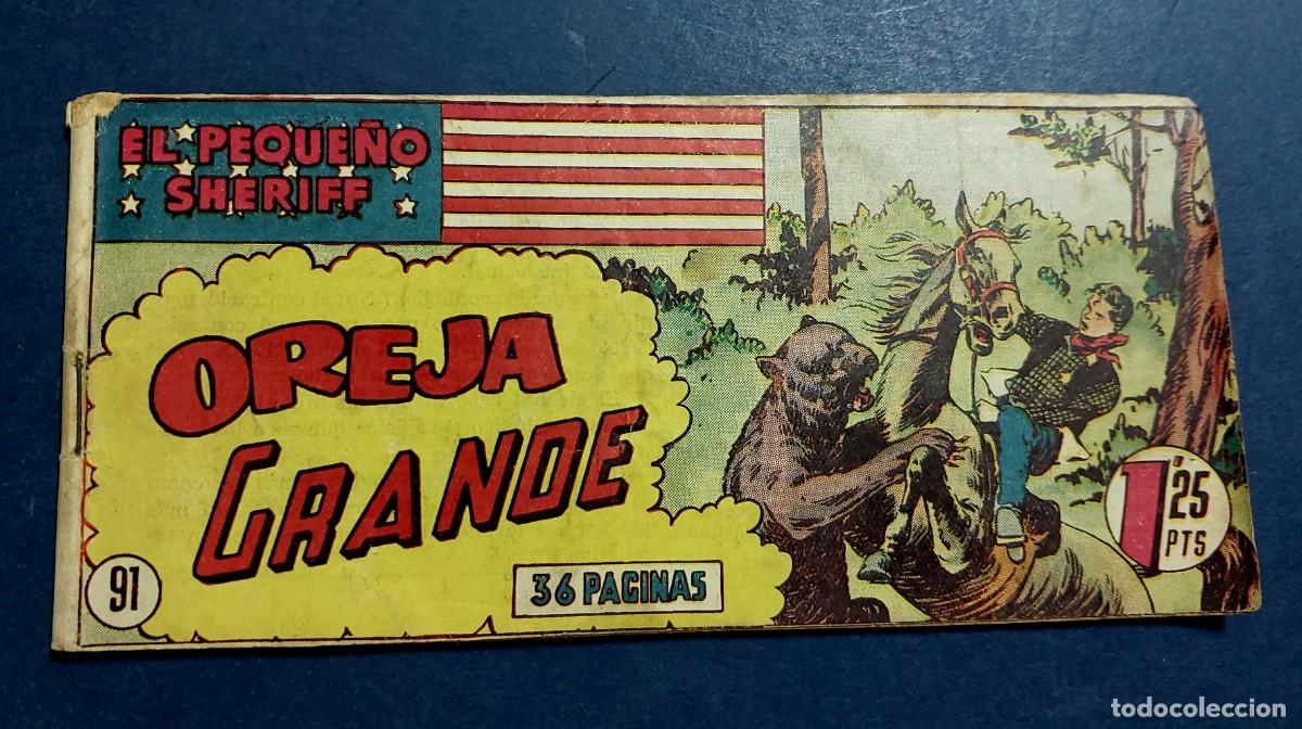 Tebeos: EL PEQUE&Ntilde;O SHERIFF N&ordm; 91 HISPANO AMERICANA 1948